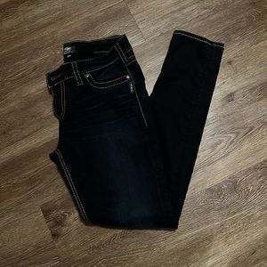 Silver Suki Mid Suoer Skinny jeans size 32/31